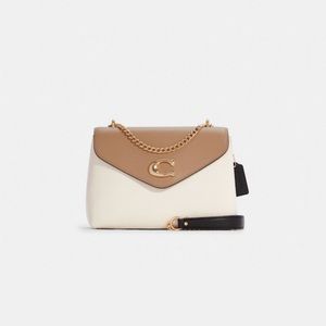Coach Tammie Shoulder Crossbody Leather Bag in Colorblock